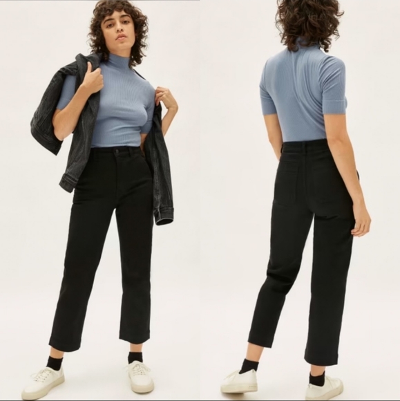 Everlane Denim - Everlane The Straight Leg Crop Size 0